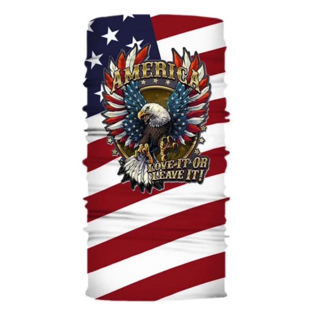 NEW MEN'S FACE MASK AMERICA SCARF TUBE COVER